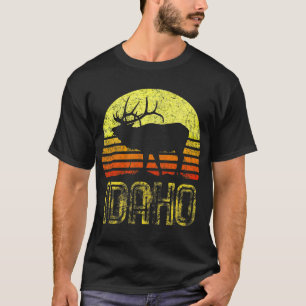 Camiseta Pai De Idaho Elk Hunter Vintage - Arco Retrosolar