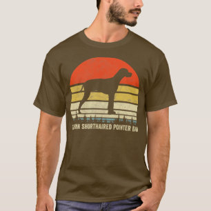 Camiseta Pai de Impressora Retro-Vintage Alemão Curto