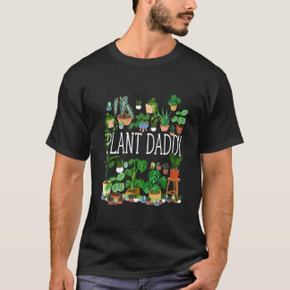 Camiseta Pai de jardinagem de folha de Pai engraçado