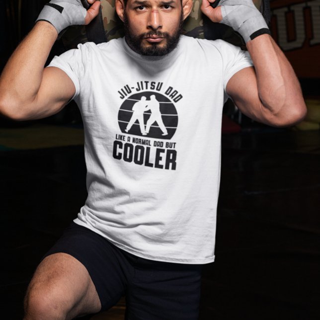 Camiseta Pai de Jiu Jitsu Ditado do Pai (Criador carregado)