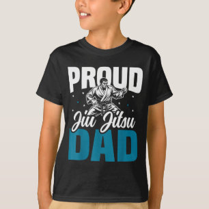 Camiseta Pai de Jiu Jitsu Pai Orgulhoso de Jiu Jitsu Pai