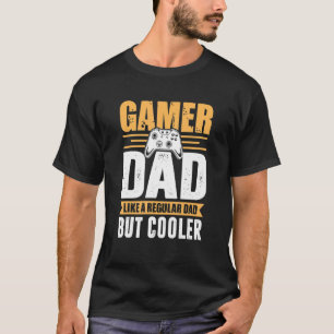 Camiseta Pai De Jogador De Mens Como Um Pai Regular, Mas Ma