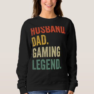 Camiseta Pai de jogador Marido Pai Legenda de videogame