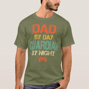 Camiseta Pai de jogadores por dia Guardian por jogos noturn