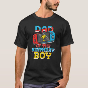 Camiseta Pai De Jovens De Gamer Jovens Jogando Um Vídeo Inc
