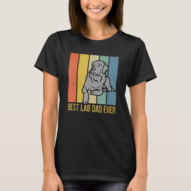 Camiseta Pai De Laboratório Mais Importante Alguma Vez De L (Frente)