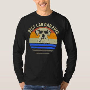 Camiseta Pai De Laboratório Superior De Pai De Labrador Mas