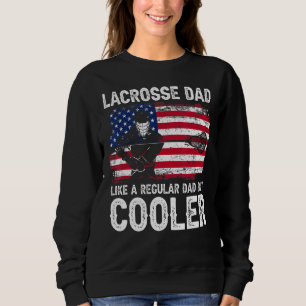 Camiseta Pai De Lacrosse Como Bandeira Americana Normal 4º