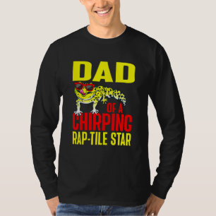 Camiseta Pai de Lagartixa Leopardo Masculino Réptil Herpetó