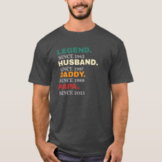 Camiseta Pai de lenda Marido Papa Est.