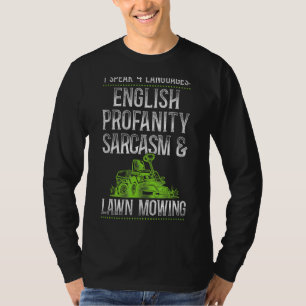 Camiseta Pai De Lewn Mower, Padre Landscaper Vintage Tr