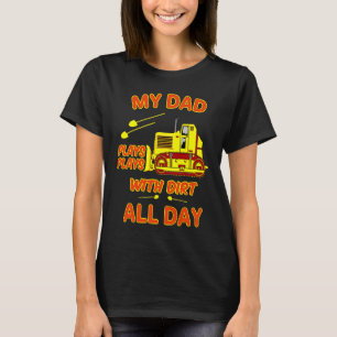 Camiseta Pai De Máquina Pesada Com Tampa Da Camada