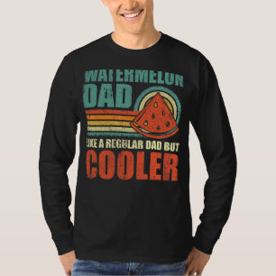 Camiseta Pai De Melancia De Mens Como Um Pai Regular, Mas M