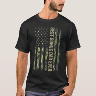 Camiseta Pai De Melhor Bonificação Do Pai Etapa Do Mens