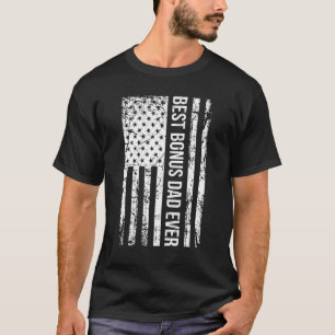 Camiseta Pai De Melhor Bônus Do Pai Etapa Mens Para Stepdad