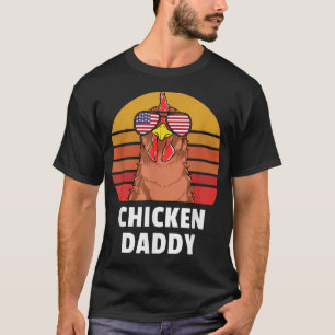 Camiseta Pai de melhor cluckin de frango de todos os tempos