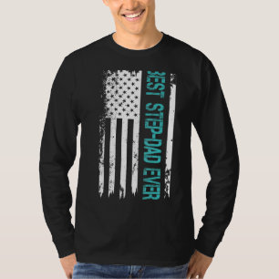 Camiseta Pai De Melhor Etapa Do dia de os pais Com A Améric