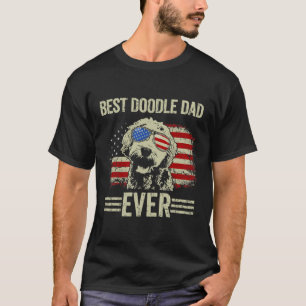 Camiseta Pai de melhor porta para adolescentes Pai de Golde