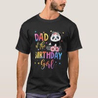 Pai De Menina De Aniversário, Panda Bear Mãe Fl