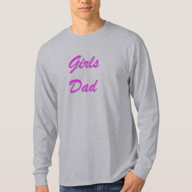Camiseta Pai de Meninas (Frente)