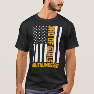 Camiseta Pai De Meninas Ideias De Presentes Do Dia Dos Pais