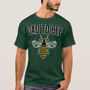 Camiseta Pai De Meninas Para O Dia de os pais De Abelhas Pr