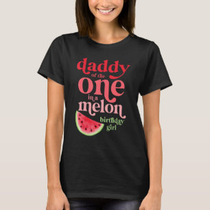Camiseta Pai De Meninos De Uma Garota De Aniversário De Mel