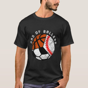 Camiseta Pai De Meninos Diversão De Bysebyll Soccer Bysketb
