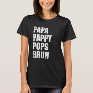 Camiseta Pai De Menores Do Son Papa Pappy Pop Bru