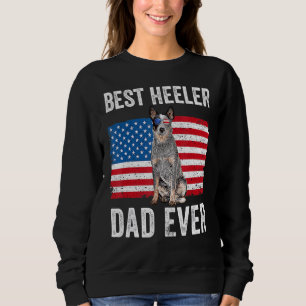 Camiseta Pai de Mens Blue Heeler Australiano Cattle America