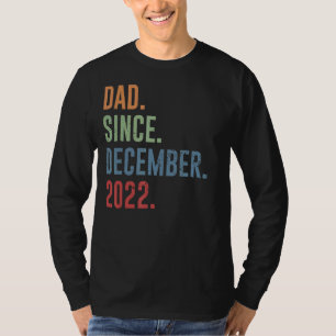 Camiseta Pai De Mens Desde Dezembro De 2022