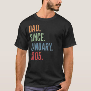 Camiseta Pai De Mens Desde Janeiro De 2005