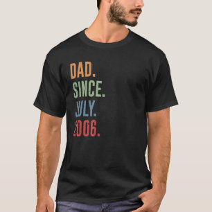 Camiseta Pai De Mens Desde Julho De 2006