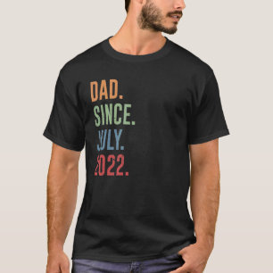 Camiseta Pai De Mens Desde Julho De 2022