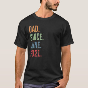 Camiseta Pai De Mens Desde Junho De 2021