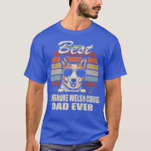 Camiseta Pai de Mens Melhor Pembroke Welsh Corgi