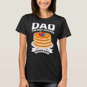 Camiseta Pai De Mens O Melhor Criador De Pancake Do Pai De