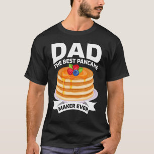 Camiseta Pai De Mens O Melhor Criador De Pancake Do Pai De