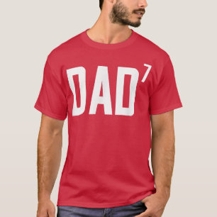 Camiseta Pai de mens para o Sétimo 7 de alimentação - TGift