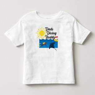 Camiseta Pai de mergulho Buddy - Toddler Fine Jersey T-S