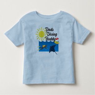 Camiseta Pai de mergulho Buddy - Toddler Fine Jersey T-S