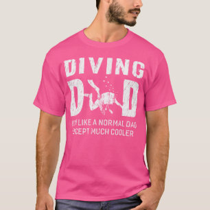 Camiseta Pai De Mergulho Para O Padre Scuba