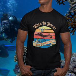 Camiseta Pai de mergulho Scuba