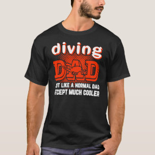 Camiseta Pai de mergulho Scuba Muito Legal