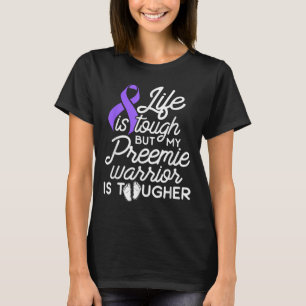 Camiseta Pai de Micro Preemie Nicu Mãe Forte Nascimento Pre