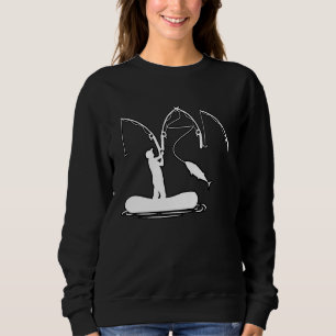 Camiseta Pai De Moinhos De Pesca Da Enguia Pescador Dia de