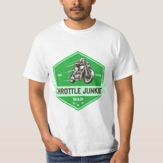 Camiseta Pai de motocicleta