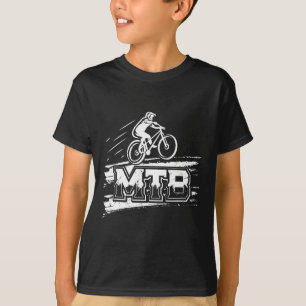 Camiseta Pai de Mountain Bike Mountain Biking Bicicleta Eng