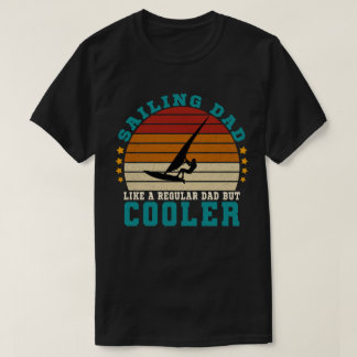 Camiseta Pai de navegação como um Pai normal, mas mais frio