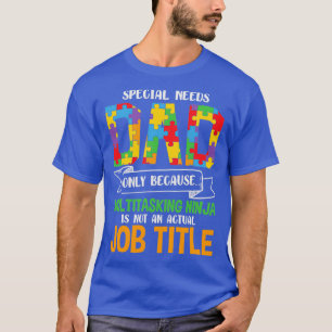 Camiseta Pai de necessidades especiais
